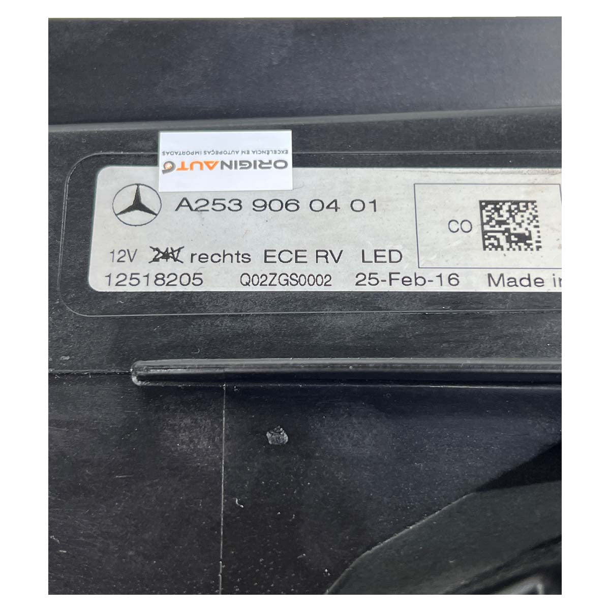 Farol Mercedes GLC 250 2016 2017 2018 2019 Direito Detalhe