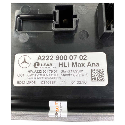 Módulo Reator Farol Mercedes GLC 250 2016 2017 2019 Direito