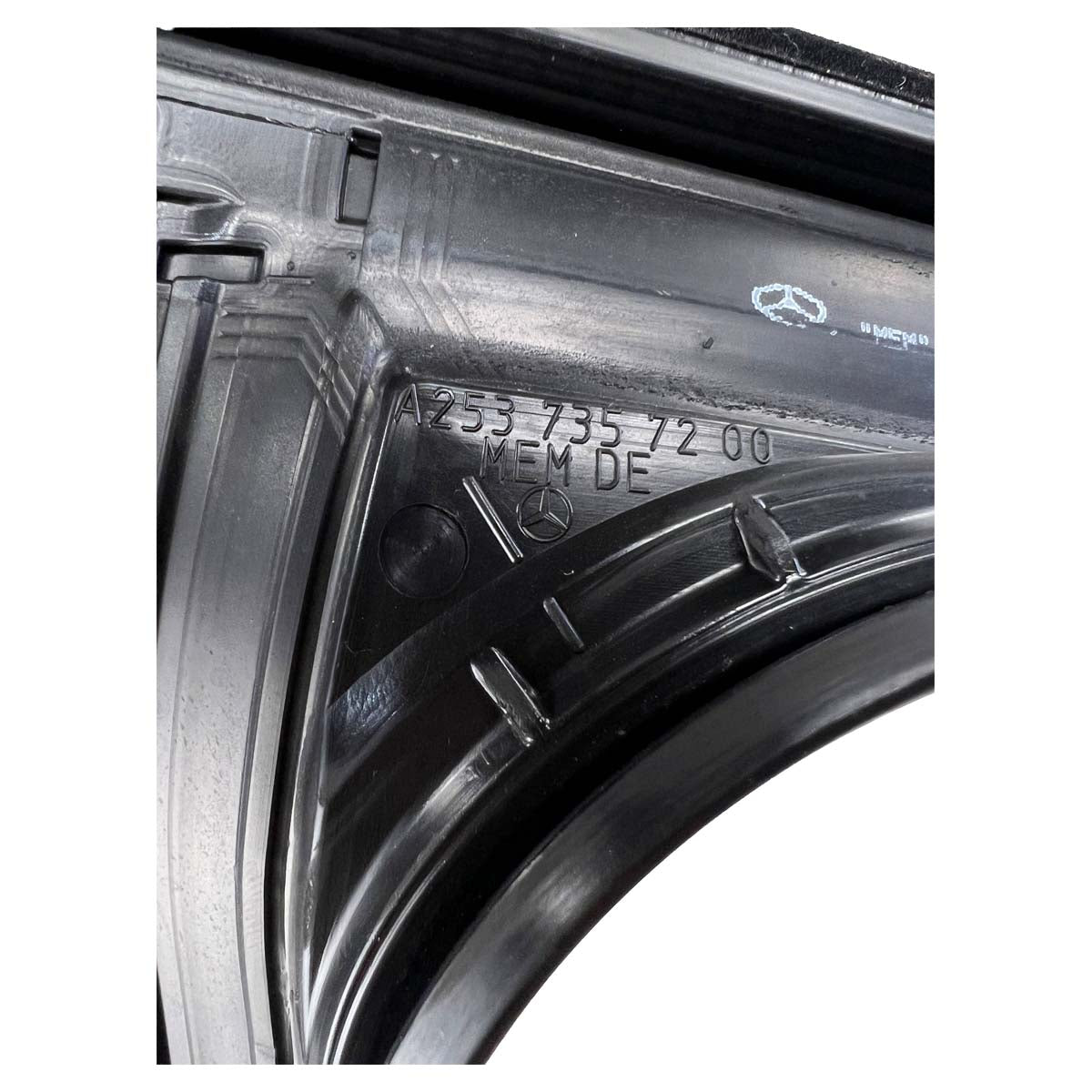 Canaleta Porta Mercedes GLC 250 2016 2017 Traseiro Direito