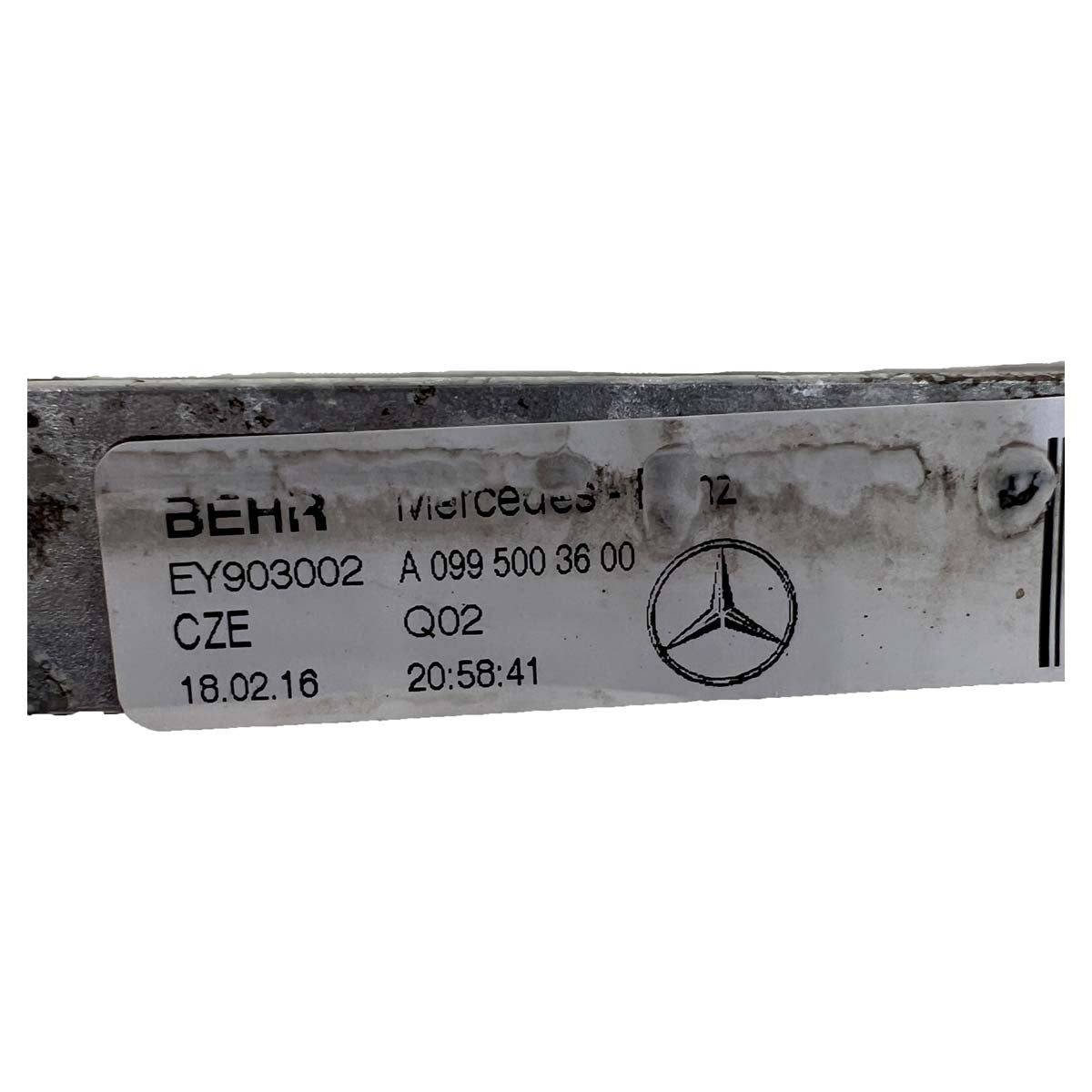 Condensador Ar Condicionado Mercedes GLC 250 2016 2017 2018