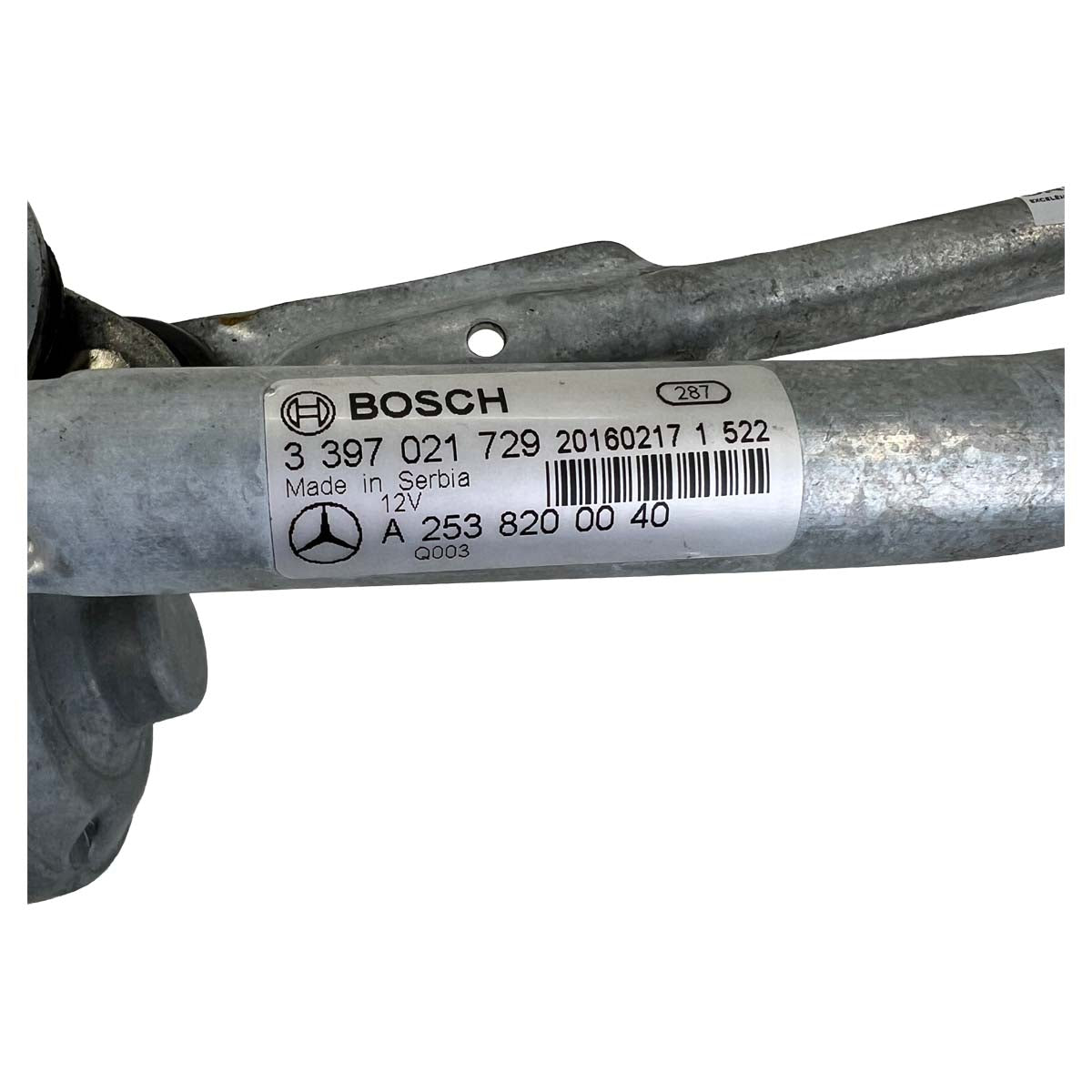 Motor Galhada Limpador Parabrisa Mercedes GLC 250 2016 2017