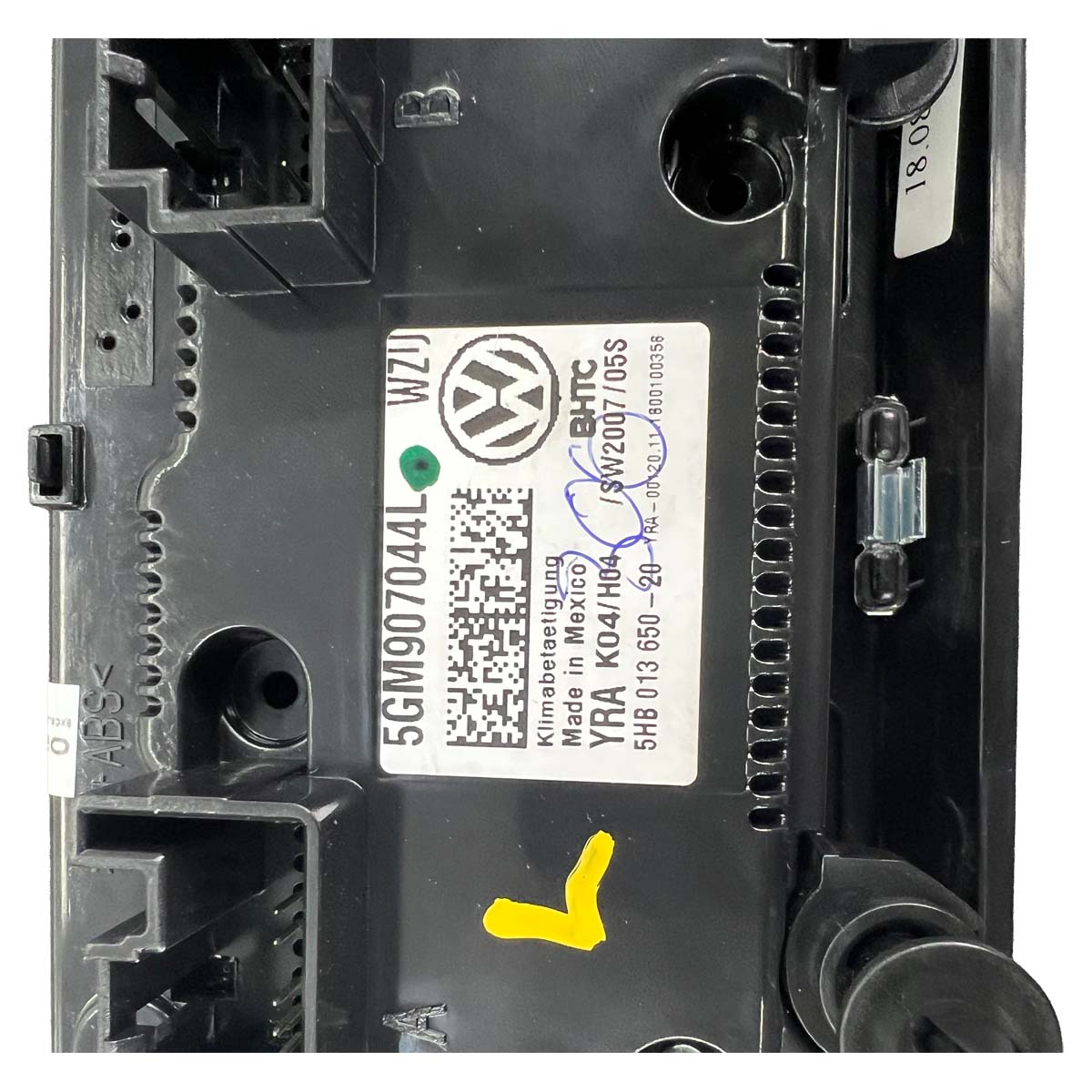 Comando Botão Ar Condicionado VW Jetta 2018 2019 2020 2021