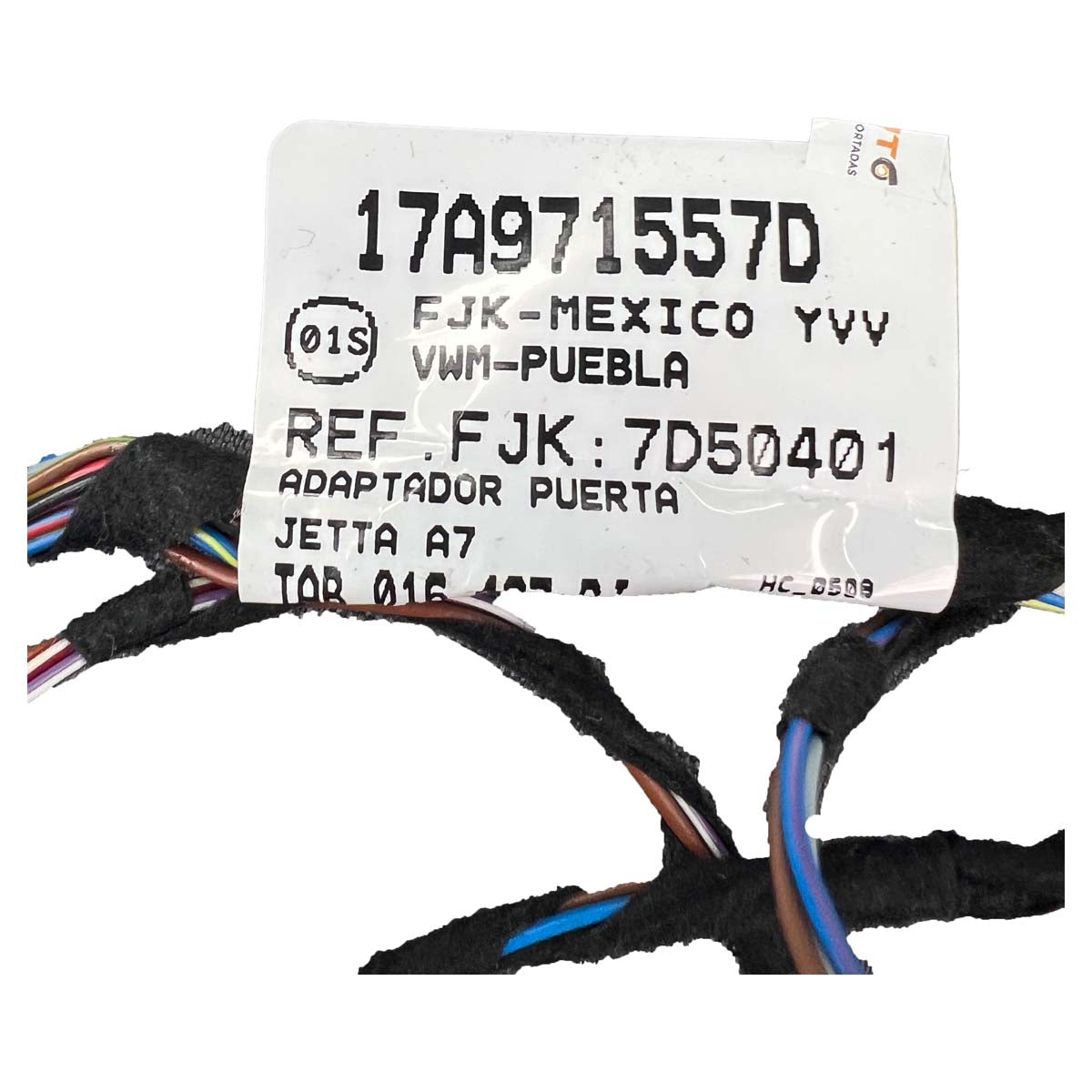 Chicote Porta VW Jetta TSI 2018 2019 2020 Dianteiro Esquerdo