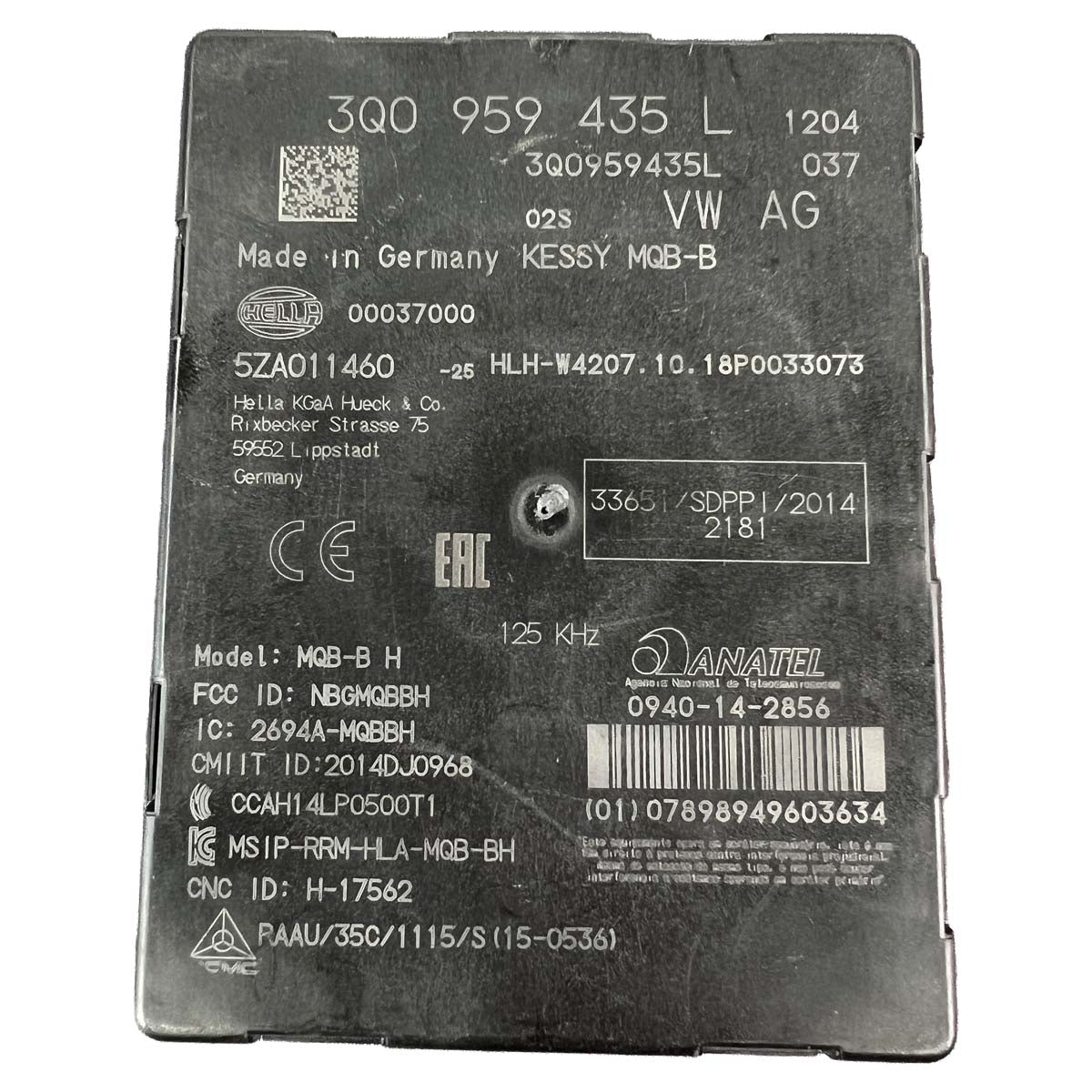 Módulo Chave Keyless VW Jetta 250 TSI 2018 2019 2020 Partida