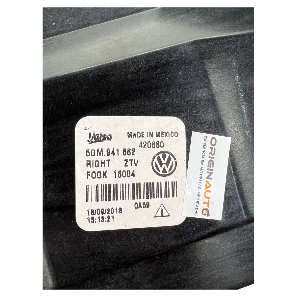 Farol Milha VW Jetta TSI 2018 2019 2020 Dianteiro Direito