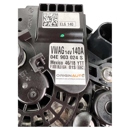 Alternador VW Jetta 1.4 250 TSI 2018 2019 2020 2021 Original