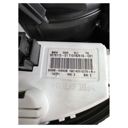 Motor Ventoinha Resistência BMW 320i F30 2014 2015 2016 2017