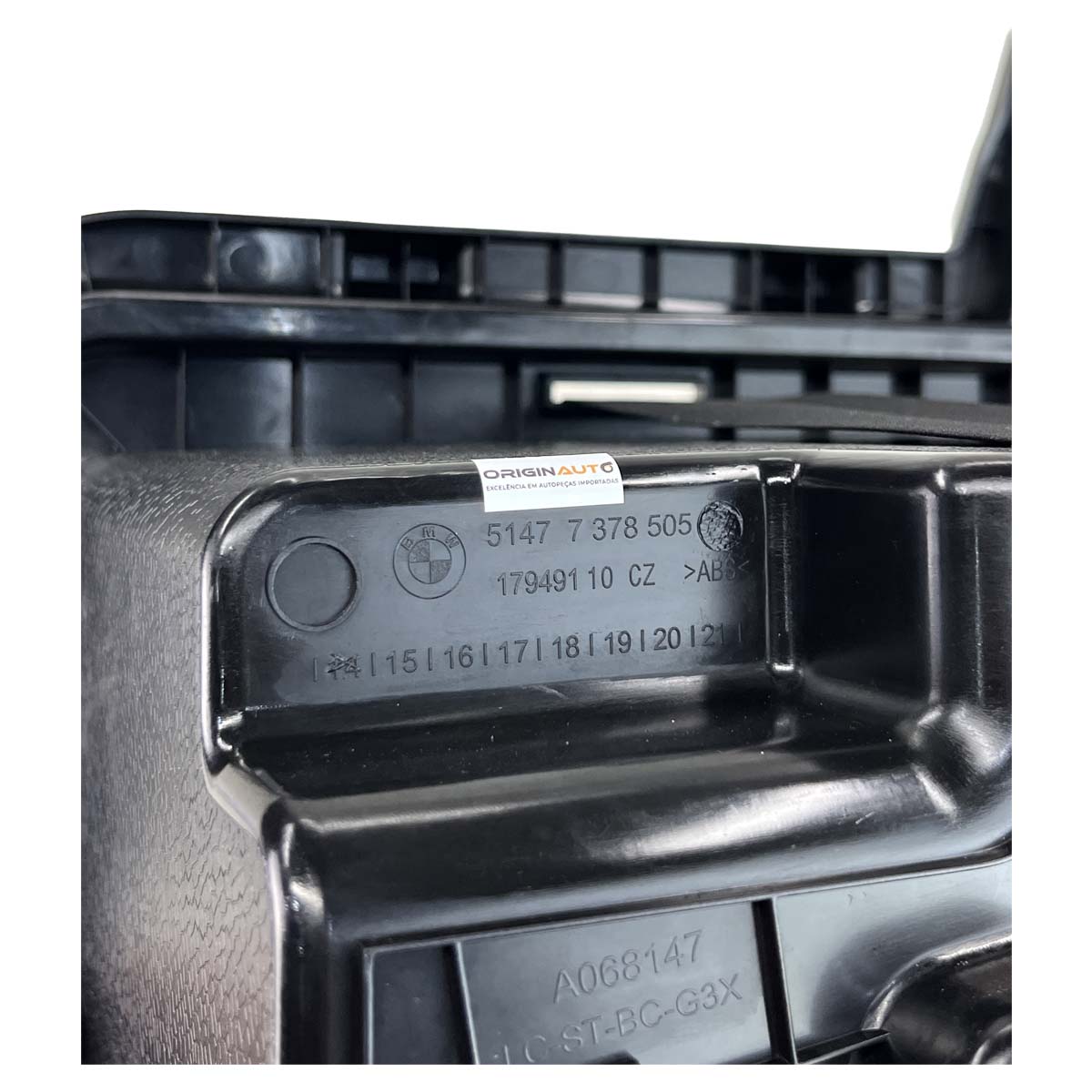 Porta Objeto BMW 530e G30 2019 2020 2021 Porta Mala Esquerdo