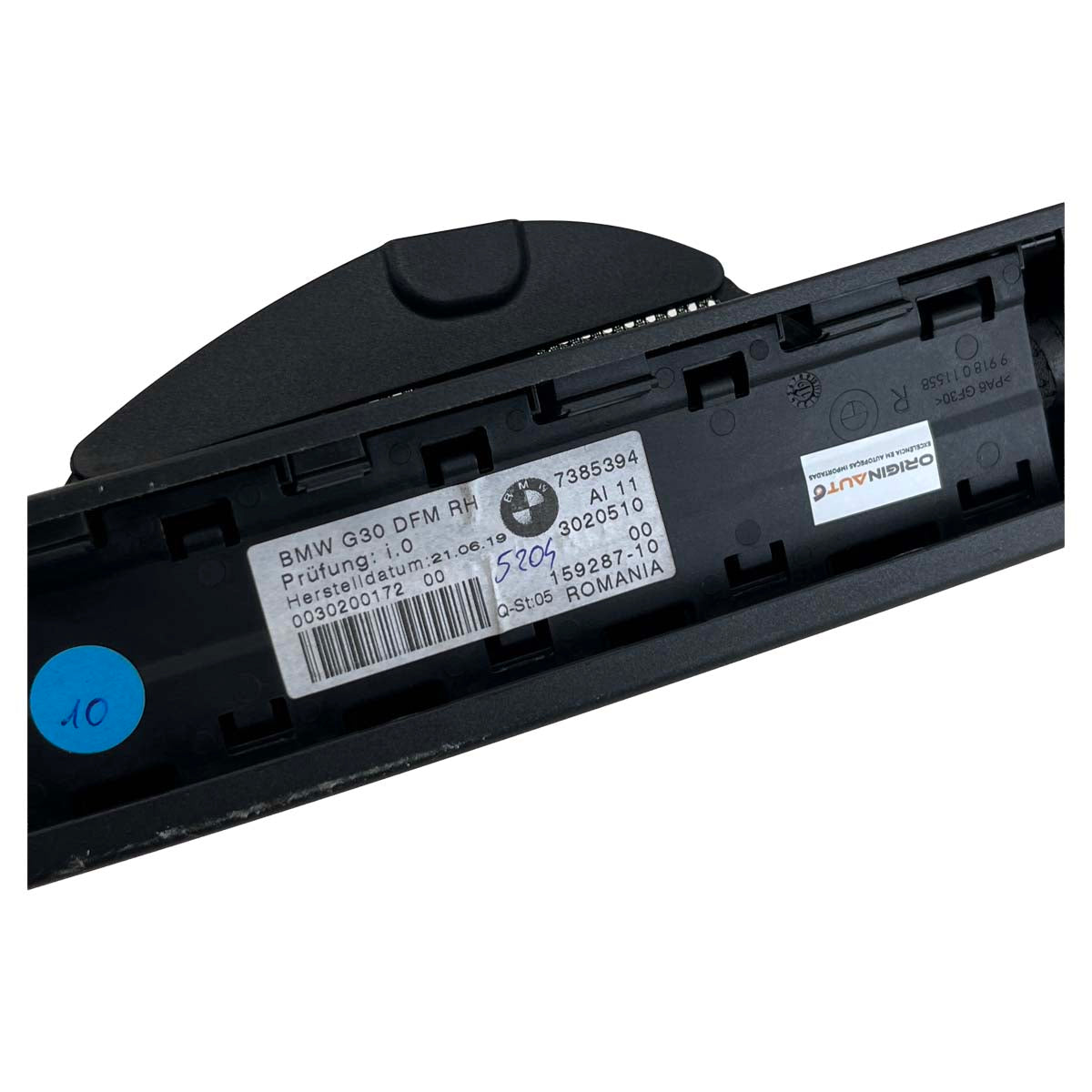 Cortina Solar Vigia BMW 530e G30 2019 2020 Traseiro Direito