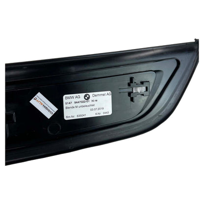 Soleira M Sport BMW 530e G30 2019 2020 2021 Traseiro Direito
