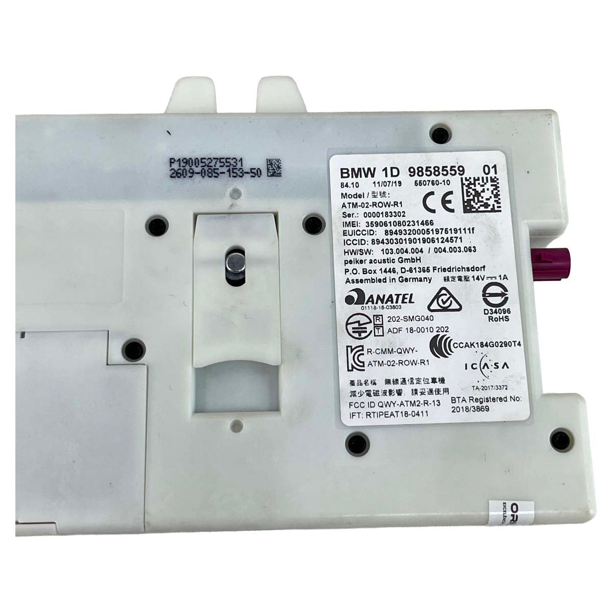 Módulo Bluetooth BMW 530e G30 2019 2020 2021 2022 Híbrida