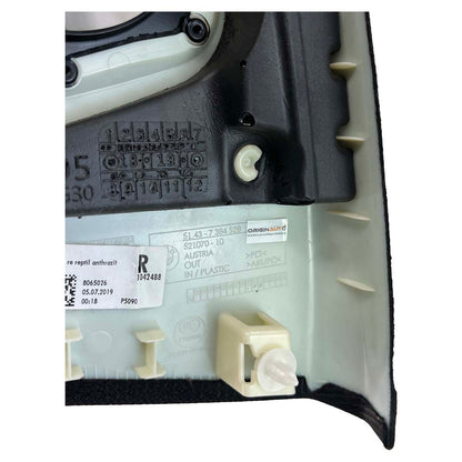 Moldura Coluna B BMW 530e G30 2019 2020 2021 2022 Direito