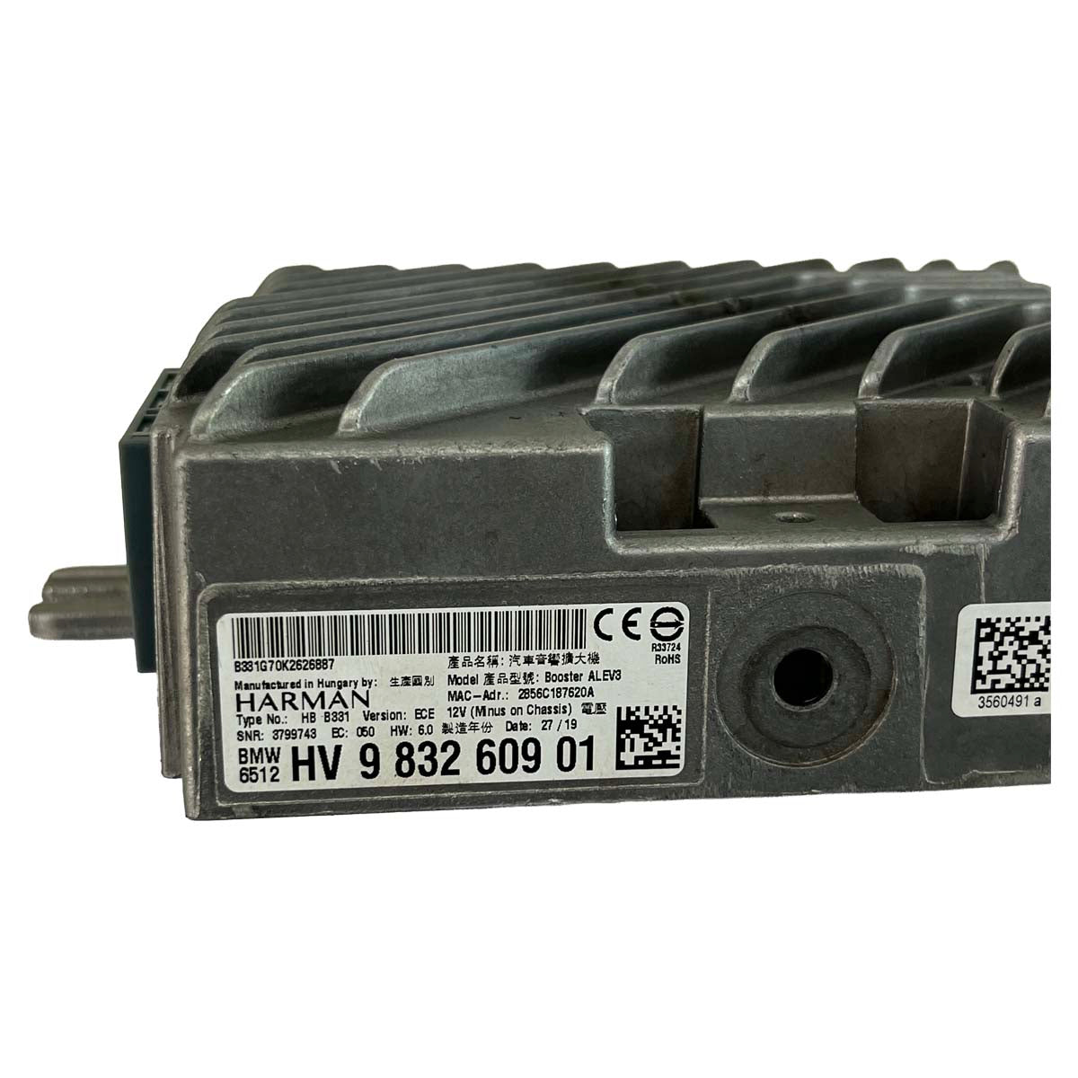 Módulo Amplificador Booster Som BMW 530e G30 2020 Harman