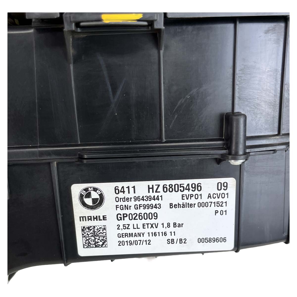 Caixa Evaporadora BMW 530e G30 2019 2020 2021 2022 Híbrido