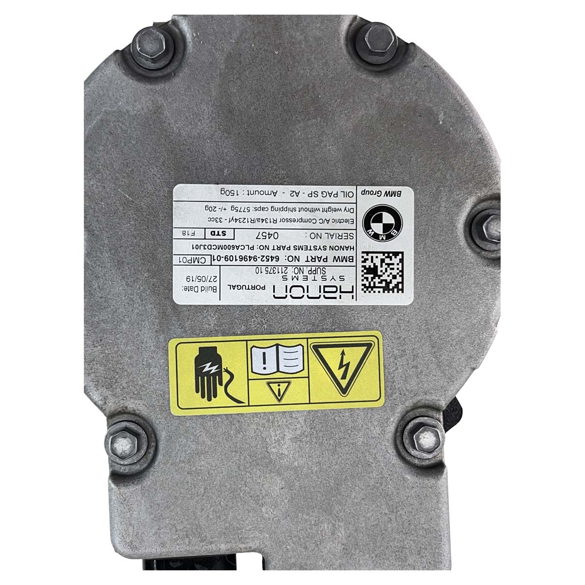 Compressor Ar Condicionado BMW 530e 2019 2020 B48 Híbrido