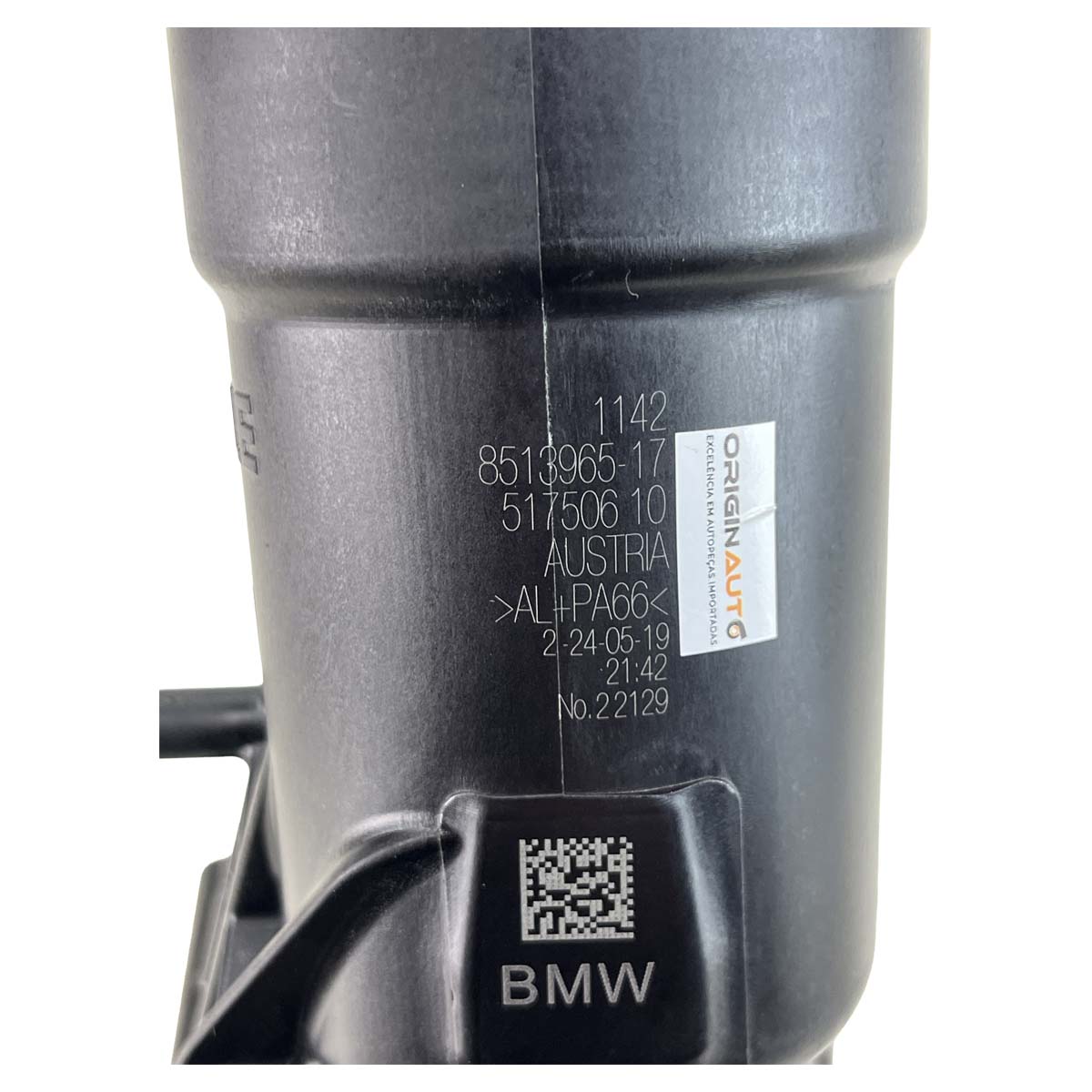 Suporte Filtro Resfriador Óleo BMW 530e 2019 2020 Híbrido