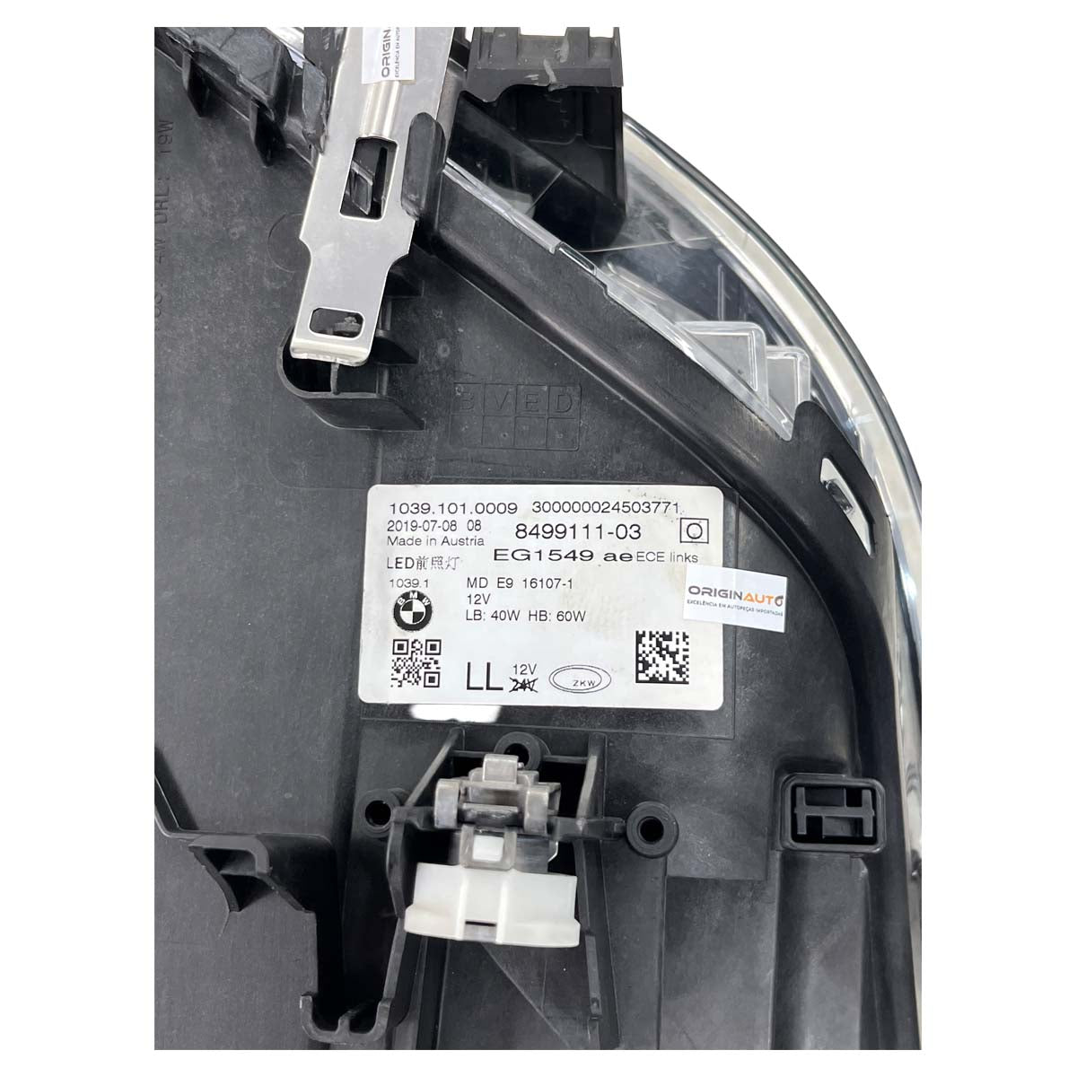 Farol BMW 530e 540i G30 2018 2019 2020 B48 Híbrida Esquerdo