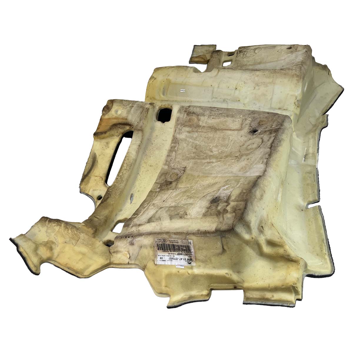 Carpete Assoalho BMW 530e 540i G30 2019 2020 2021 Traseiro