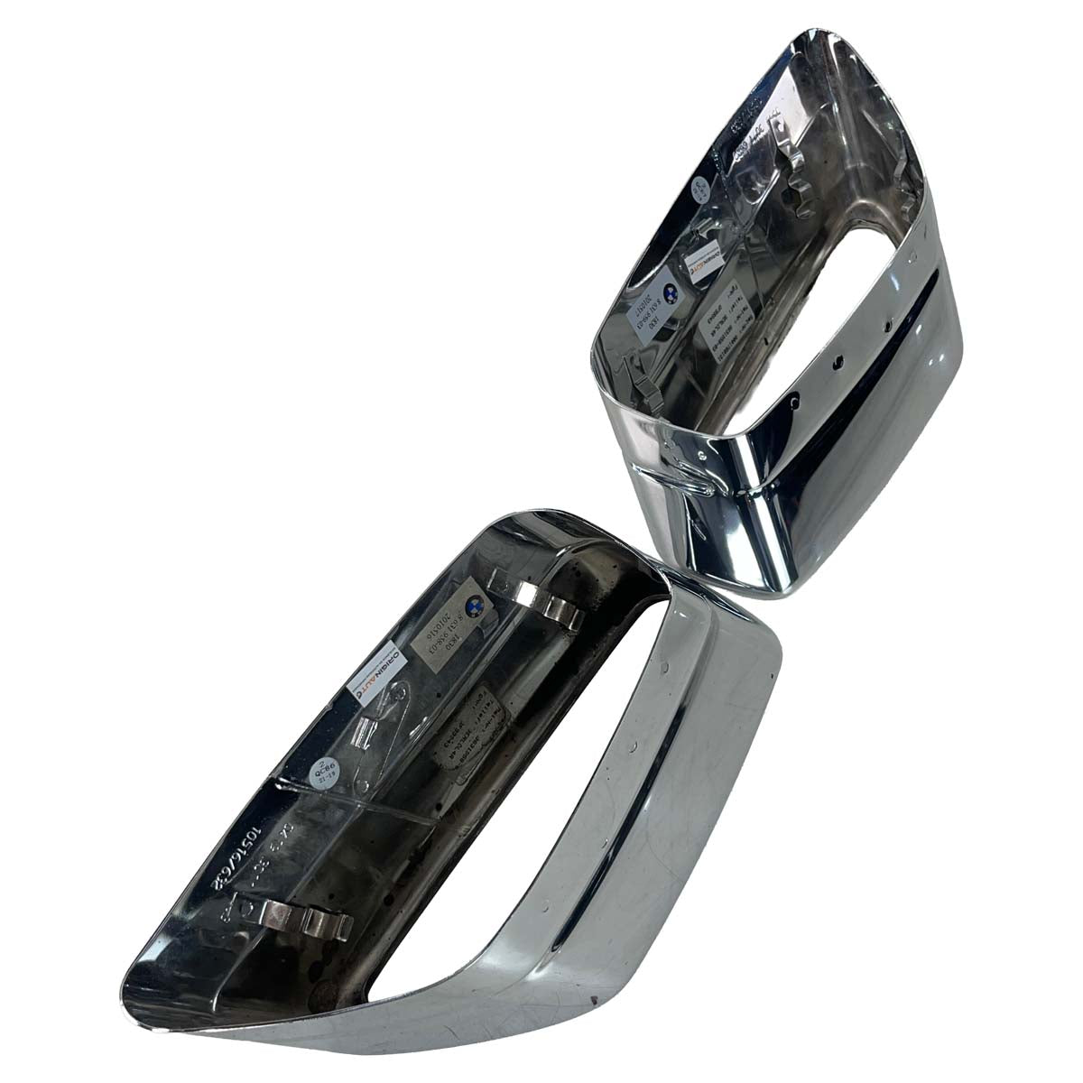 Ponteira Escape BMW 530e 540i G30 2019 2020 2021 2022 Par