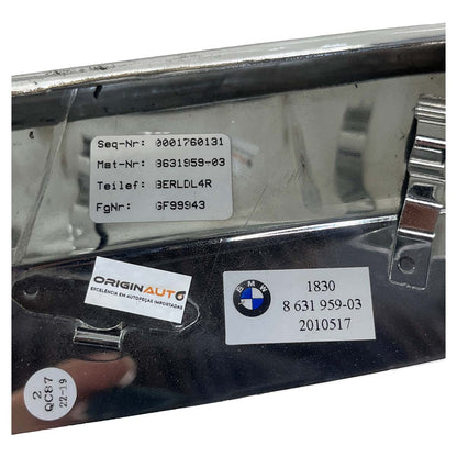 Ponteira Escape BMW 530e 540i G30 2019 2020 2021 2022 Par