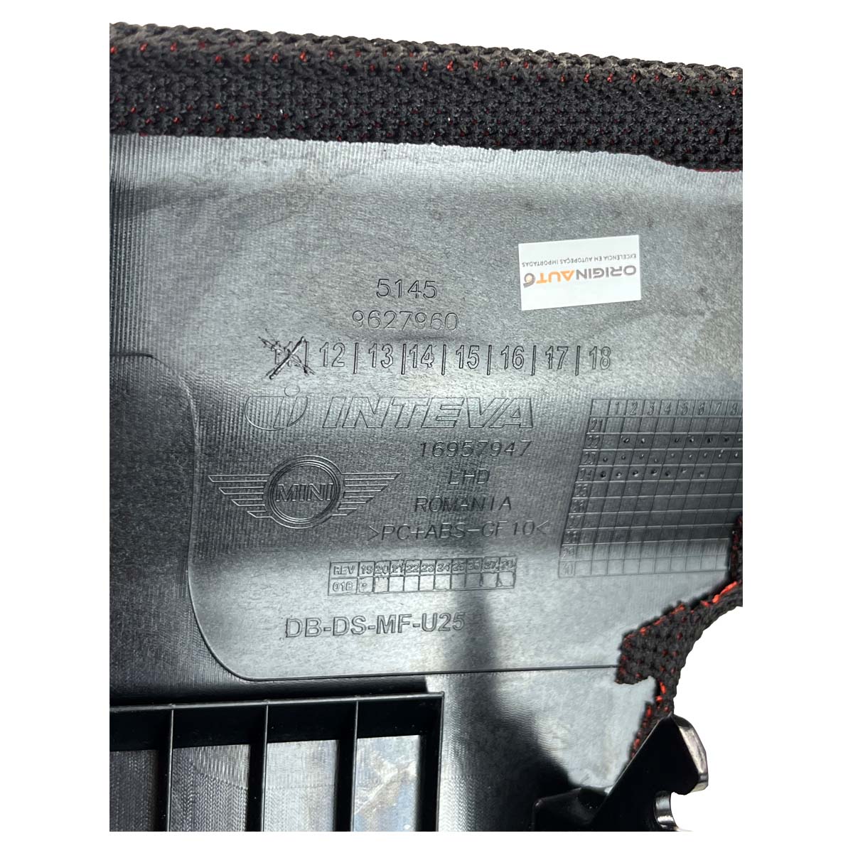 Acabamento Capa Painel Tabelier Mini Countryman JCW U25 2025