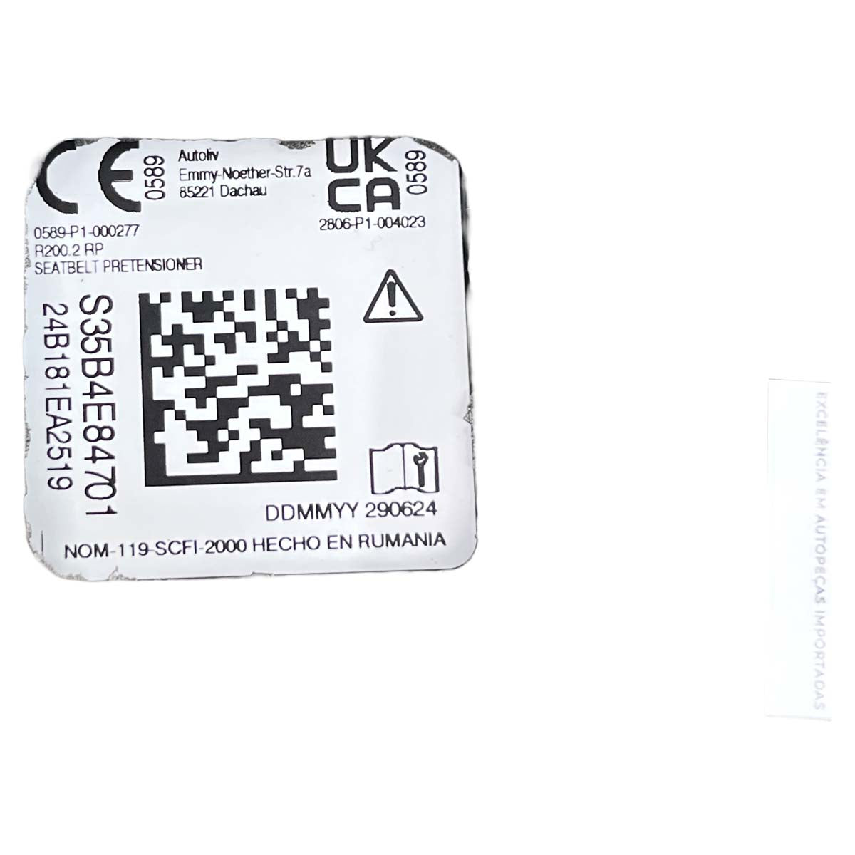 Cinto Segurança Mini Countryman JCW U25 2025 2026 Traseiro