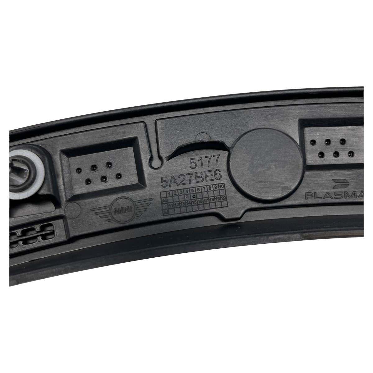 Moldura Caixa Roda Mini Countryman JCW 2025 Traseiro Direito