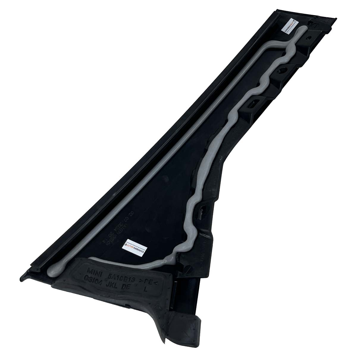 Moldura Black Piano Porta Mala Mini Countryman JCW 2025 Traseiro Esquerdo