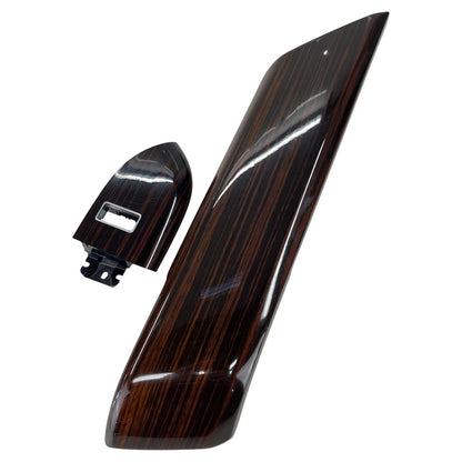 Moldura Friso Porta Madeira Range Rover Vogue 2014 Traseira Esquerda