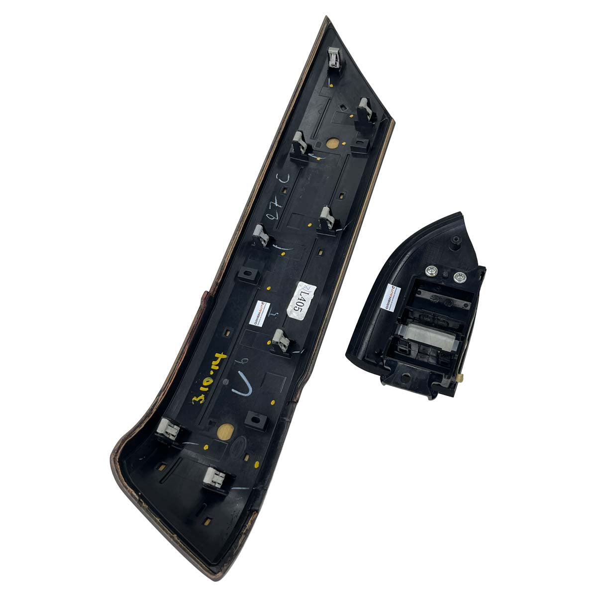 Moldura Friso Porta Madeira Range Rover Vogue 2014 Traseira Esquerda