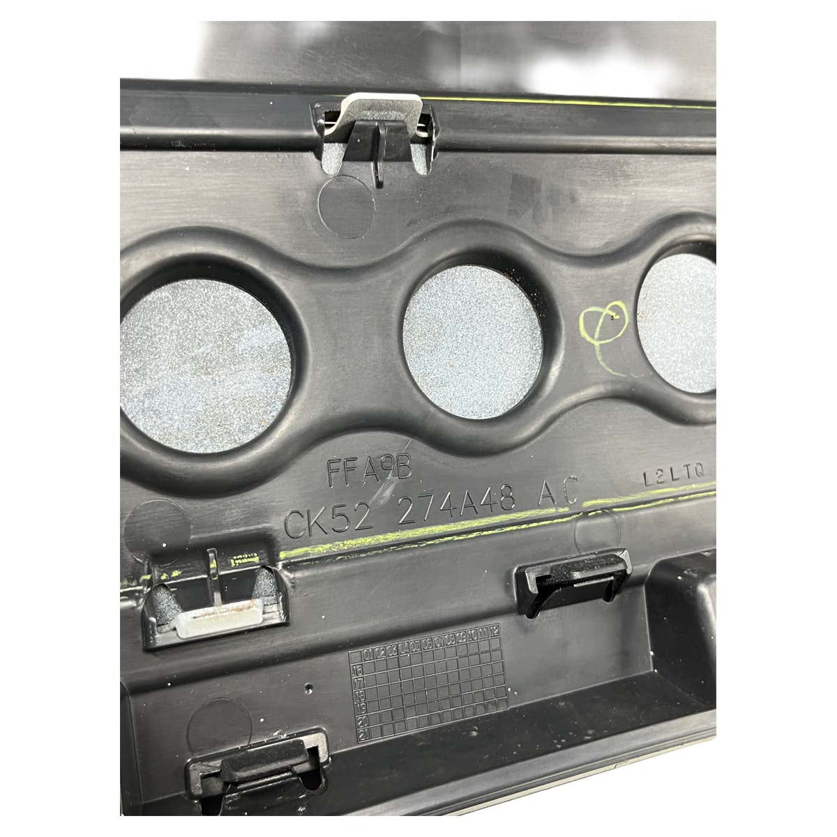 Moldura Porta Range Rover Vogue 2014 a 2017 Traseira Direita