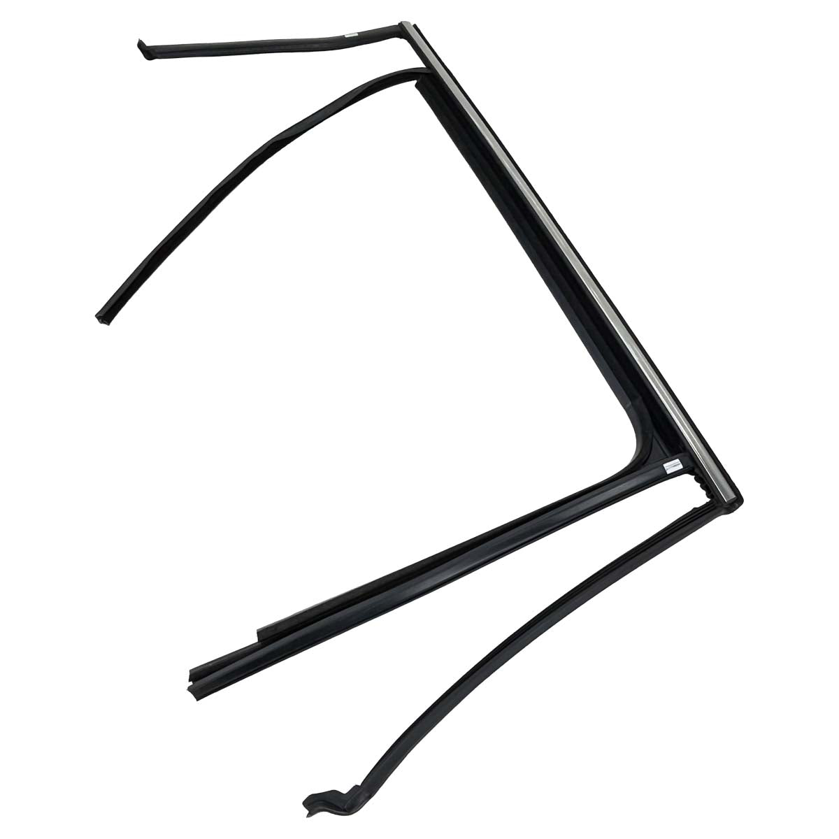 Canaleta Borracha Porta VW Tiguan Allspace 2023 2024 2025 Traseiro Direito