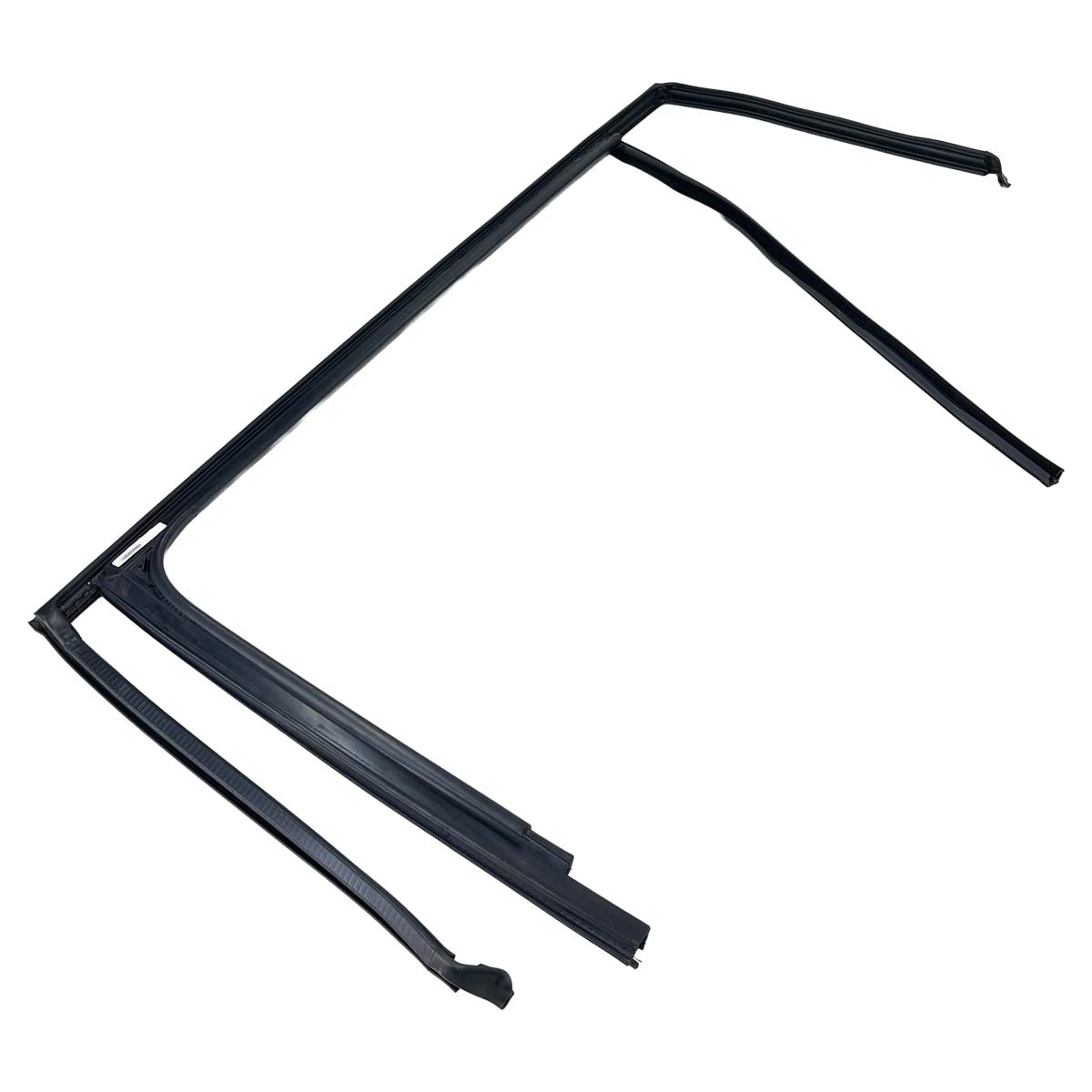 Canaleta Borracha Porta VW Tiguan Allspace 2023 2024 2025 Traseiro Direito