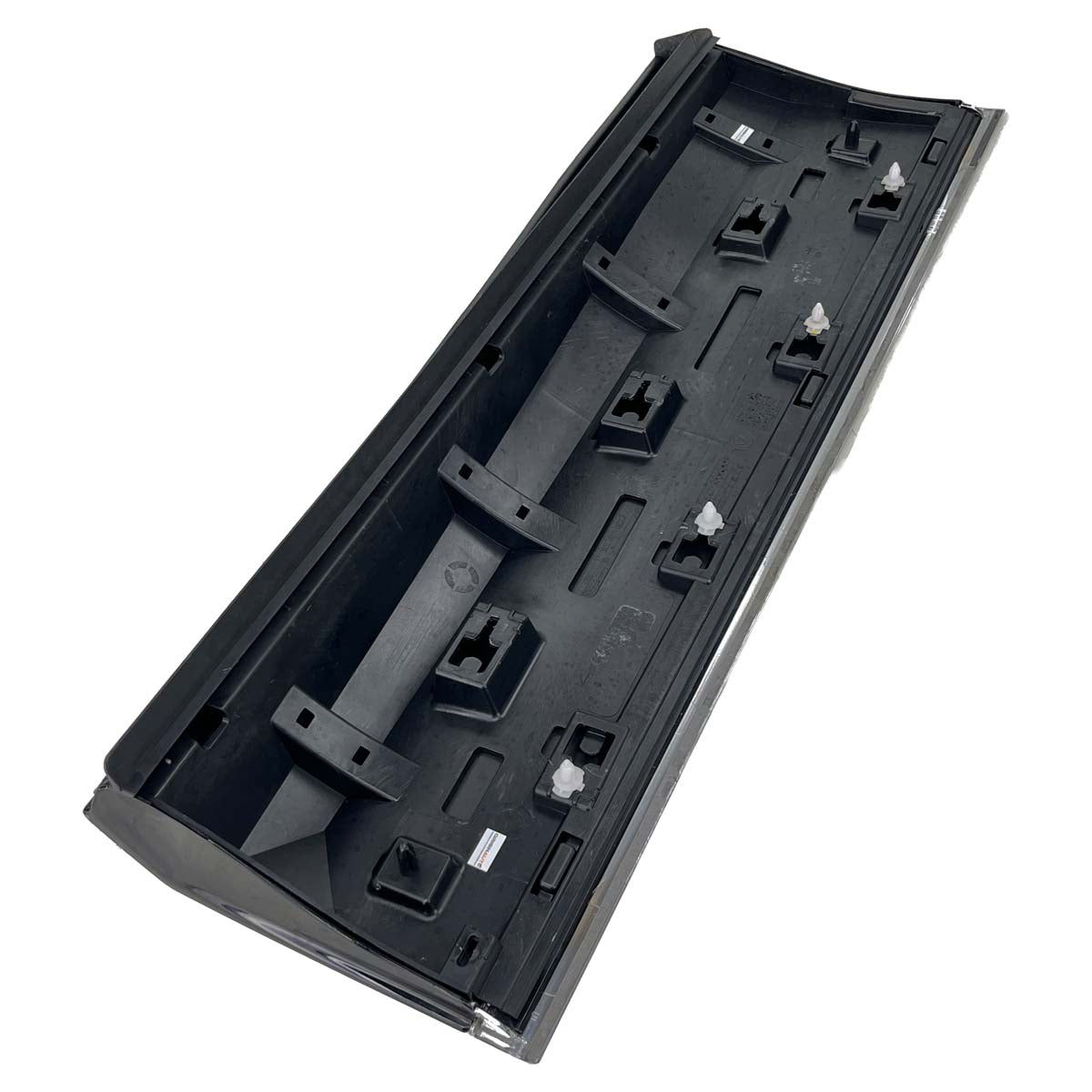 Moldura Porta Friso VW Tiguan Allspace 2024 2025 Black Piano Traseira Esquerda