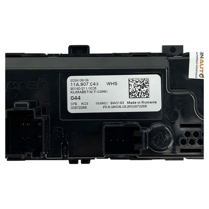Comando Temperatura AC VW Tiguan Allspace 2024 2025 Traseiro