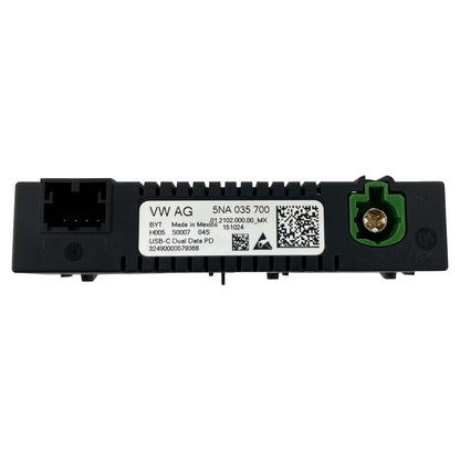Entrada USB C VW Tiguan Taos Allspace 2022 2023 2024 2025