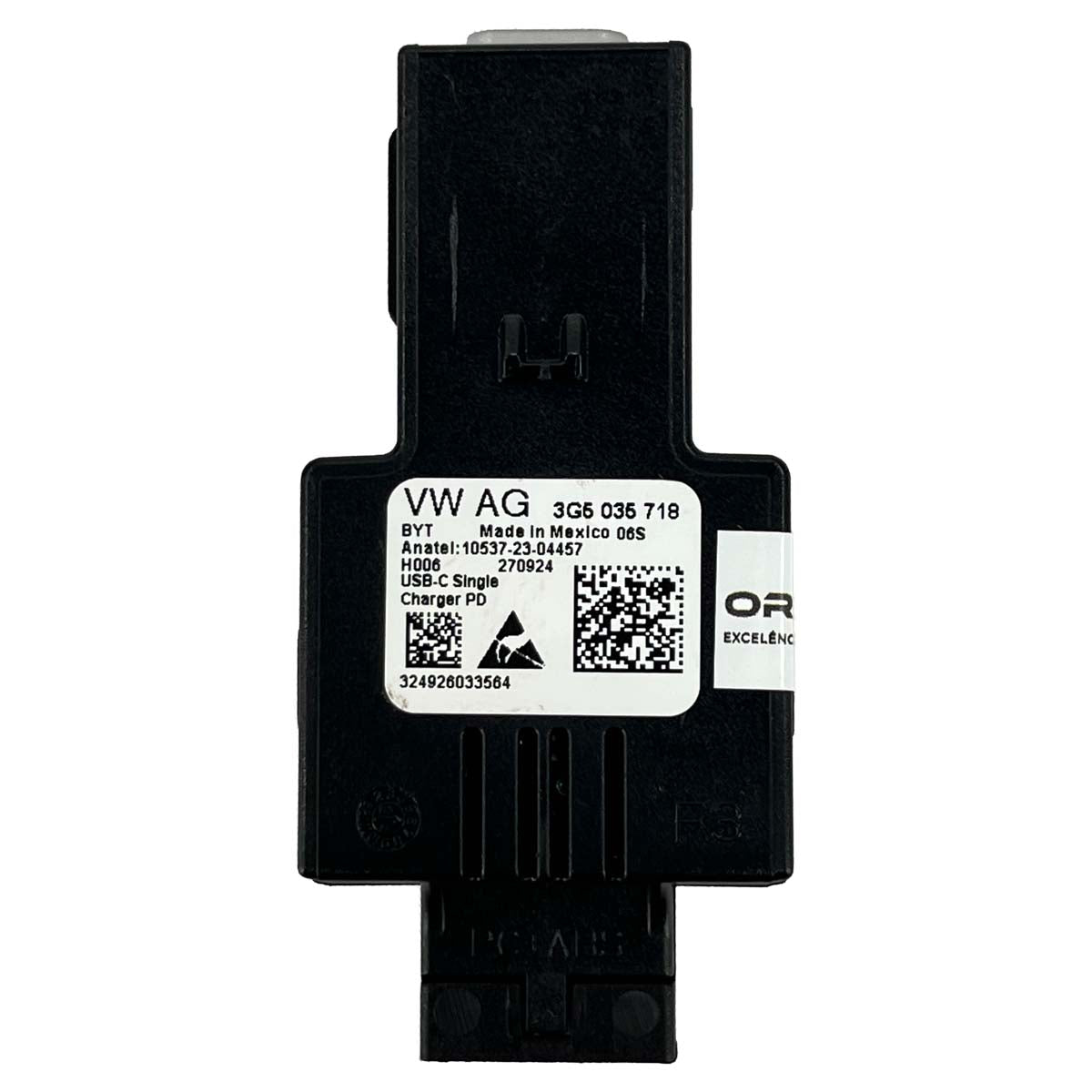 Entrada USB C VW Tiguan Allspace 2021 2022 2023 2024 2025