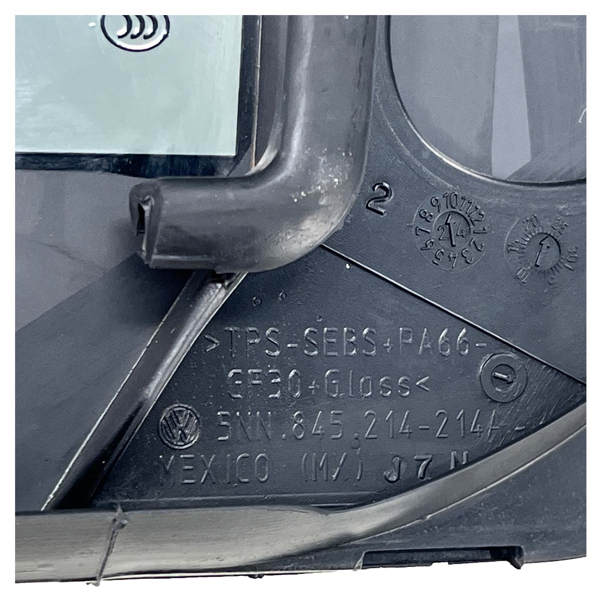 Vidro Vigia VW Tiguan Allspace 2022 2023 2024 2025 Traseiro Direito