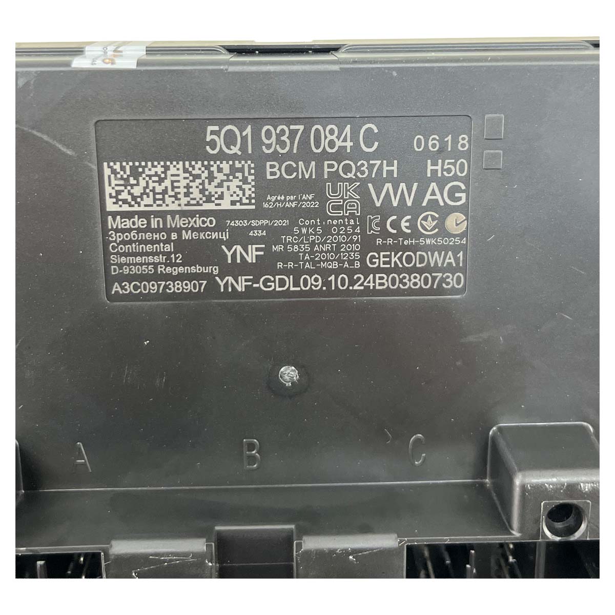Módulo Conforto BCM VW Tiguan Allspace 2022 2023 2024 2025