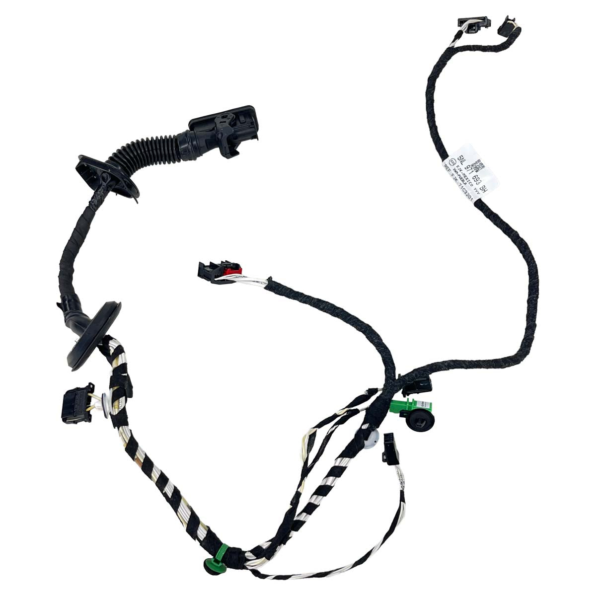 Chicote Porta VW Tiguan Allspace TSI 2023 2024 2025 Traseiro Esquerdo