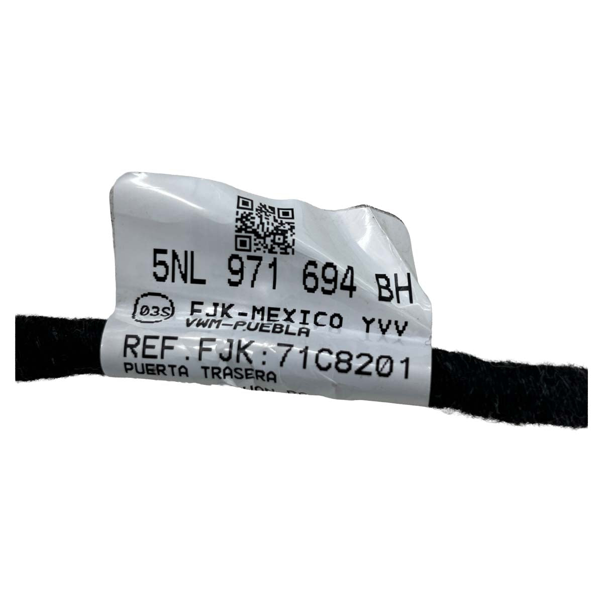 Chicote Porta VW Tiguan Allspace TSI 2023 2024 2025 Traseiro Direito