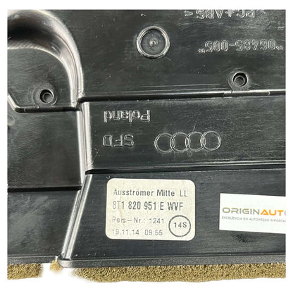Difusor Ar Painel Audi A4 B8 2013 2014 2015 2016 Dianteiro