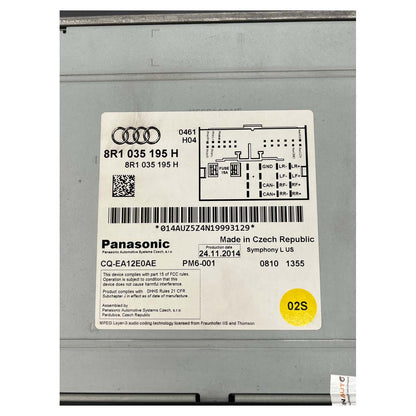 Radio Central Multimídia Audi A4 B8 2013 2014 2015 2016 CD