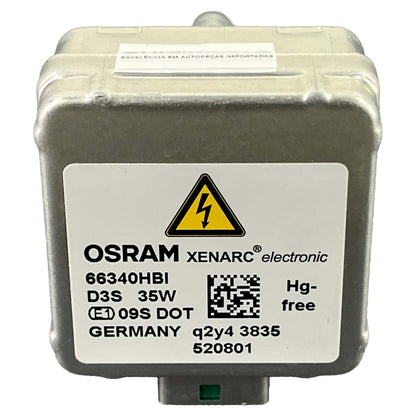 Lâmpada Farol Audi A4 OSRAM D3S 35W B8 2013 2014 2015 2016