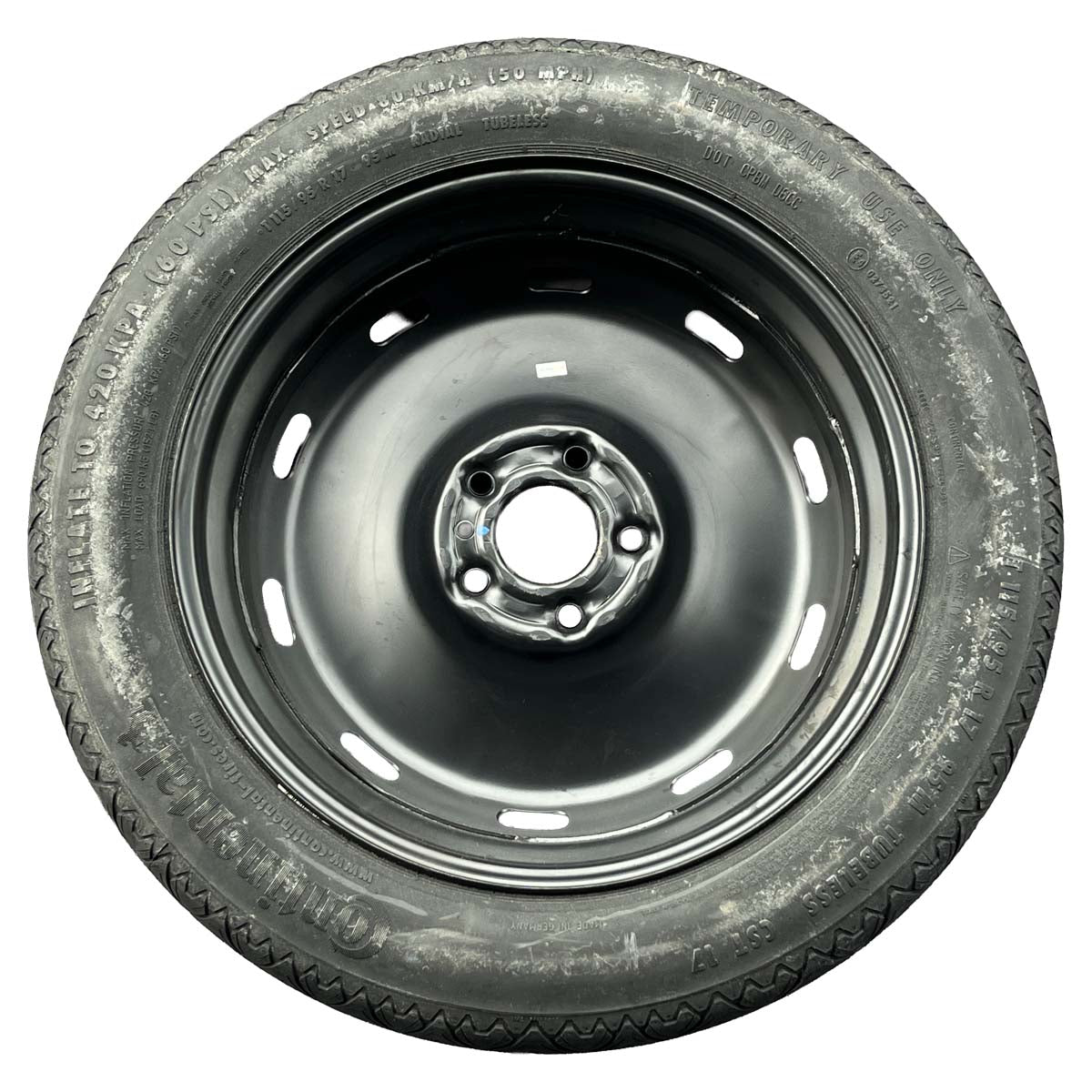 Estepe Fino Continental Pneu BMW X2 T 115/95 R 17 2018 2019