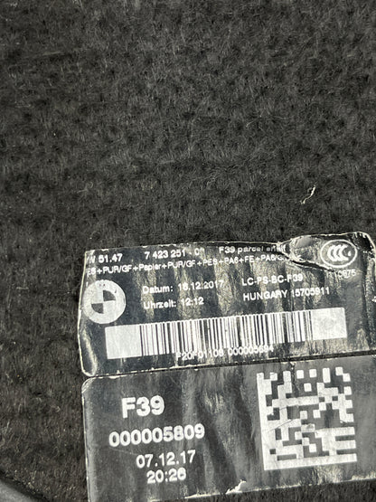 Tampa Bagagito Porta Mala BMW X2 M 2017 2018 2019 2020 2021