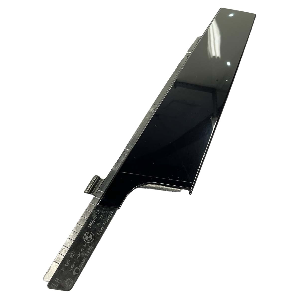 Moldura Porta BMW X2 F39 2018 Black Piano Dianteiro Esquerdo