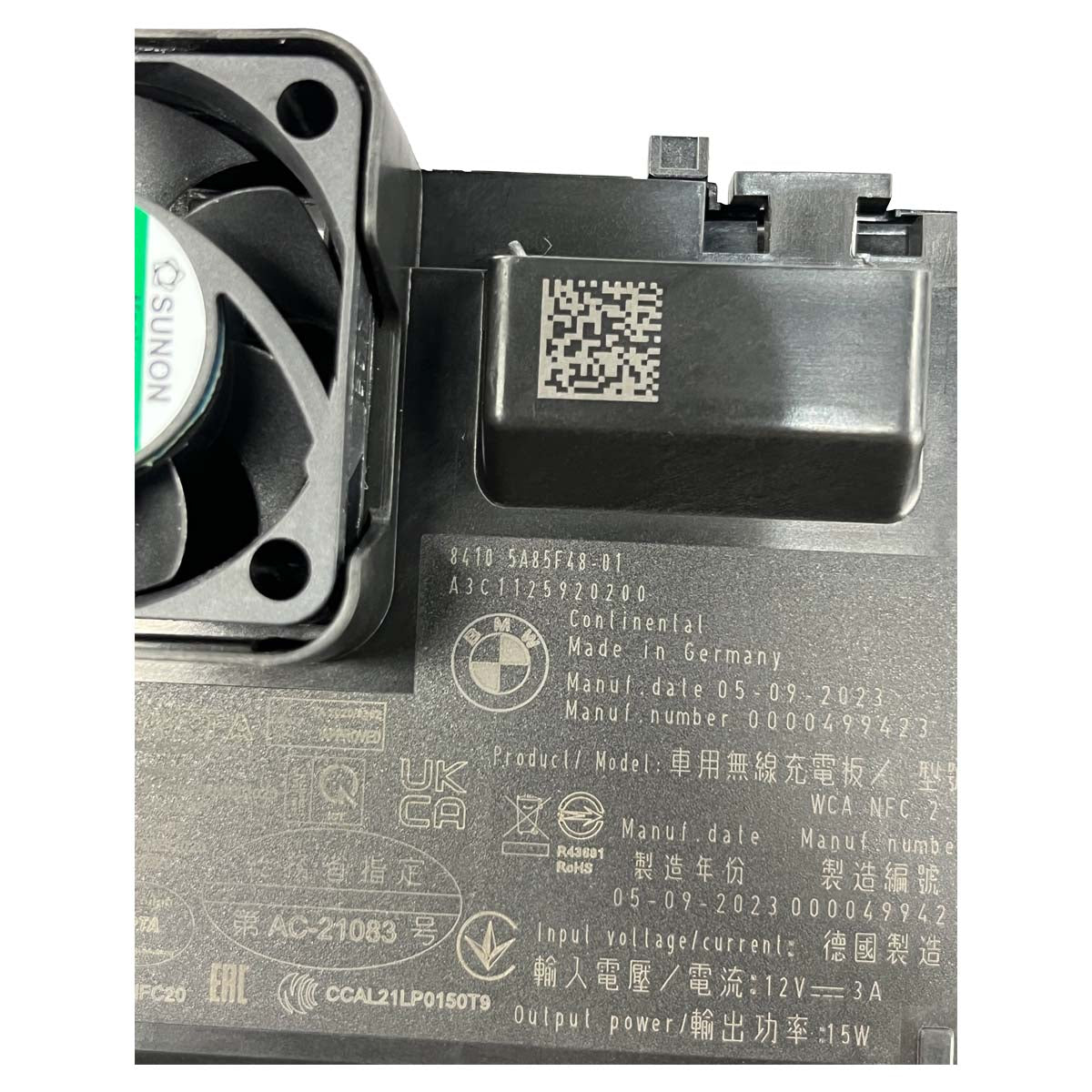 Módulo Carregador Indução BMW iX I20 M60 2022 2023 2024 2025