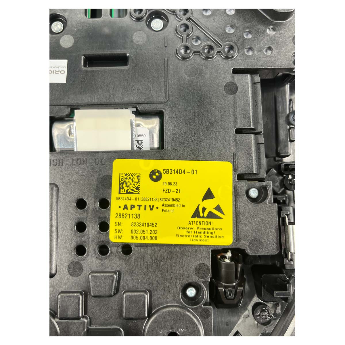 Comando Botão Teto Solar Luz SOS BMW iX 2022 2023 2024 2025