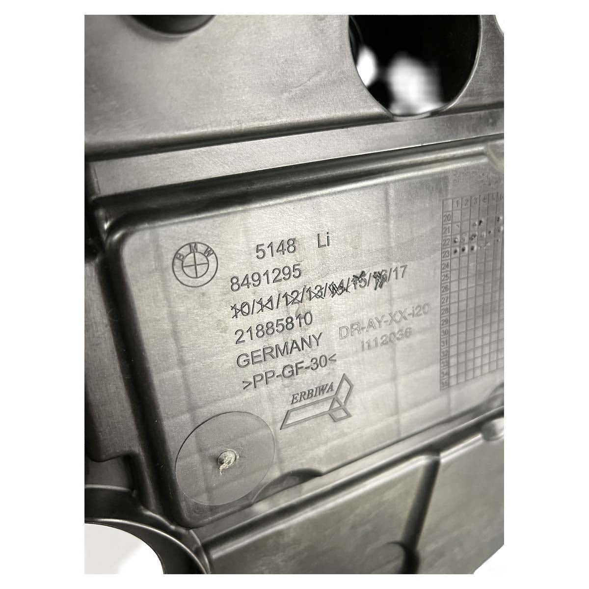 Moldura Isolamento Acústico BMW iX 2025 Dianteira Esquerda